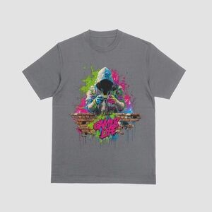 Gamer Customized T-Shirt. 100% Cotton blank. Lightweight, Comfortable Tee.